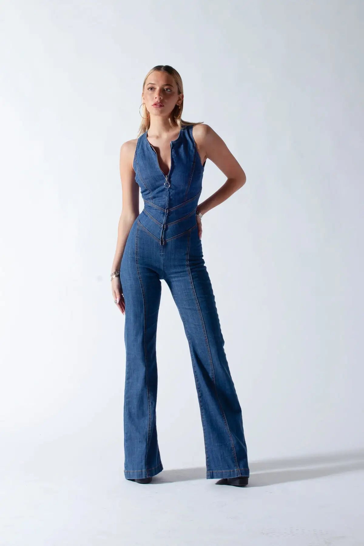 VINTAGE STYLE JUMPSUIT