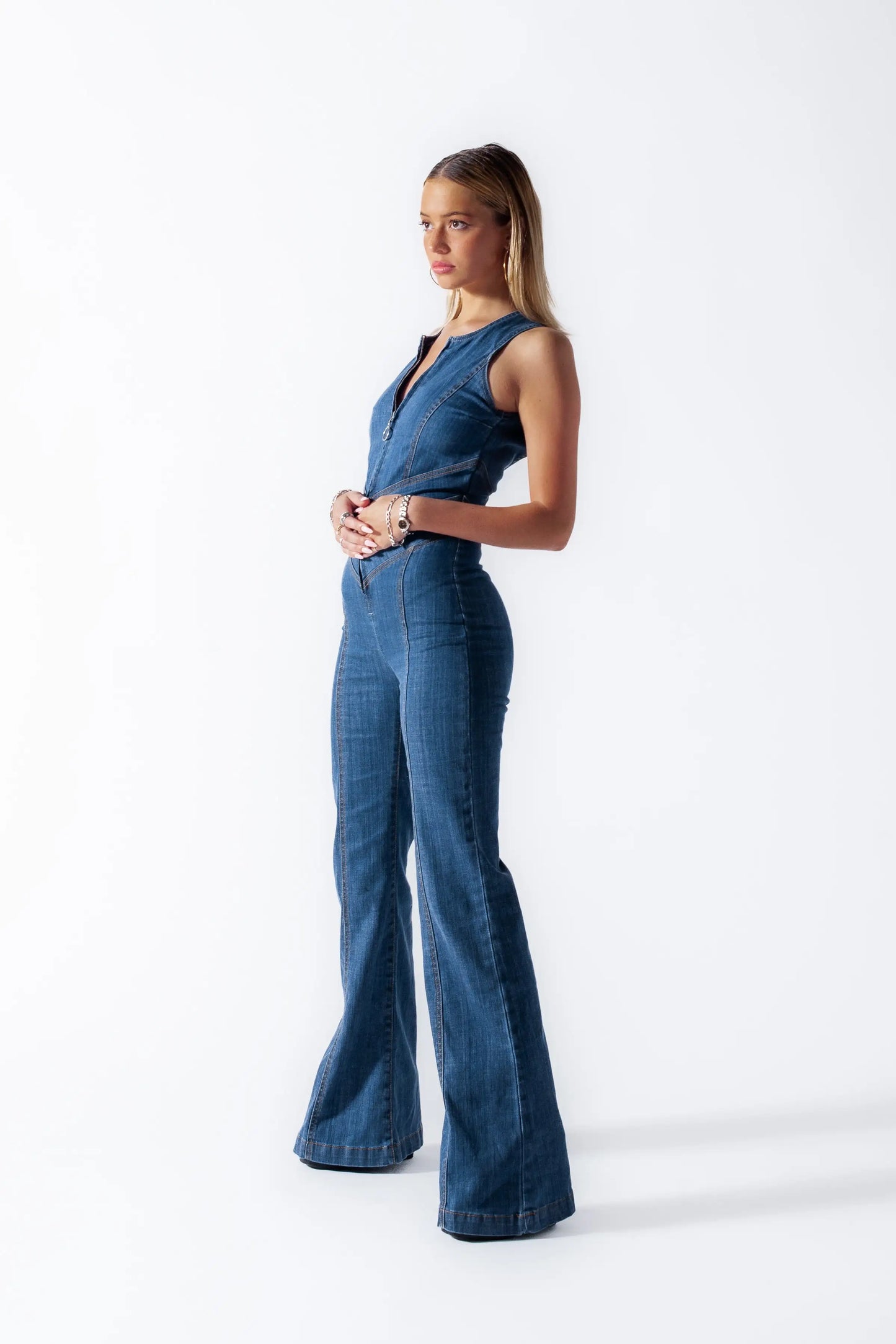 VINTAGE STYLE JUMPSUIT