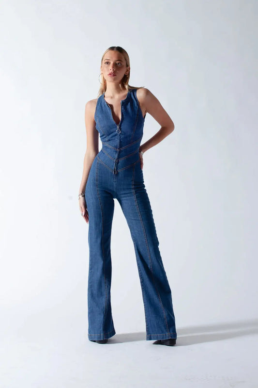 VINTAGE STYLE JUMPSUIT